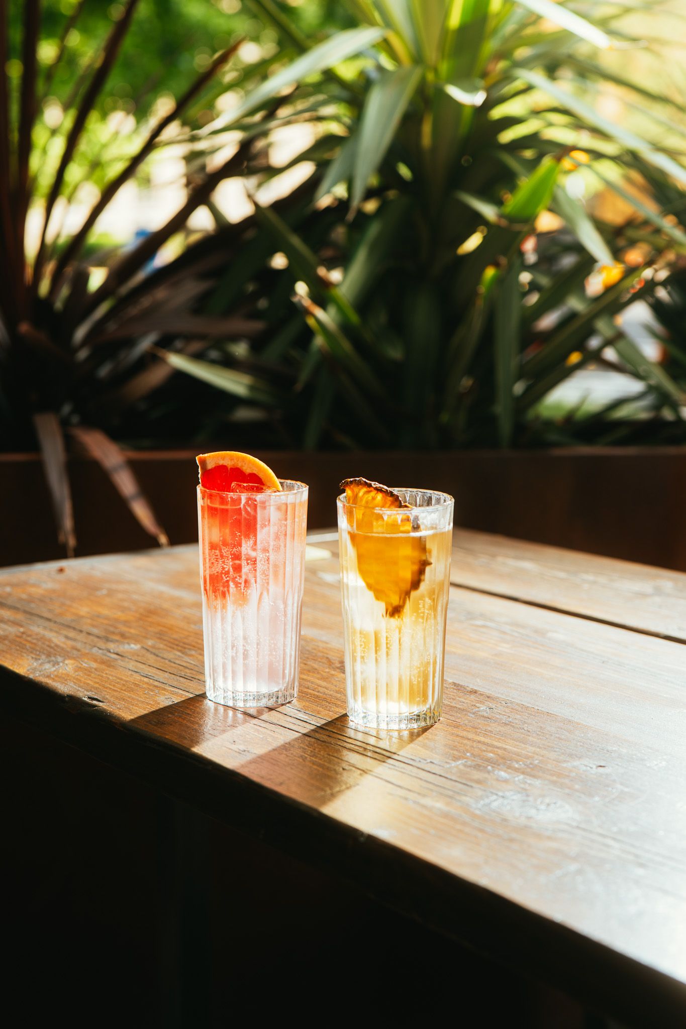 Two cocktails from Trickle in Croydon